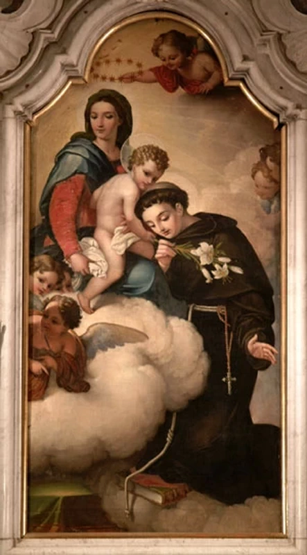 Antonio di Padova e Madonna col Bambino - Chiesa di Sant'Antonio, Gorizia